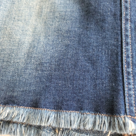 New York and Company 19" blue denim skirt - Picture 6 of 10